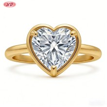 Elegant CZ Ring Manufacturer | 18K Gold Plated Brass, AAA Cubic Zirconia, Export Ready