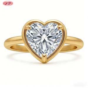 Elegant CZ Ring Manufacturer | 18K Gold Plated Brass, AAA Cubic Zirconia, Export Ready