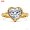 Elegant CZ Ring Manufacturer | 18K Gold Plated Brass, AAA Cubic Zirconia, Export Ready