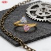 Sophisticated CZ Ring OEM Factory | 18K Gold Plated Brass AAA CZ
