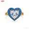 Delicate CZ Ring Manufacturer | 18K Gold Plated Brass AAA CZ Dainty Jewelry Collection