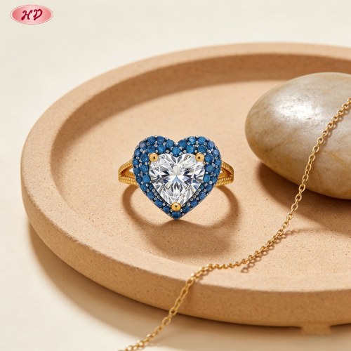 Delicate CZ Ring Manufacturer | 18K Gold Plated Brass AAA CZ