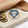Delicate CZ Ring Manufacturer | 18K Gold Plated Brass AAA CZ