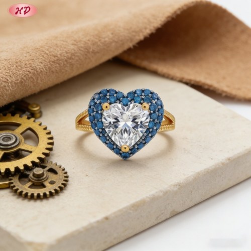 Delicate CZ Ring Manufacturer | 18K Gold Plated Brass AAA CZ