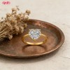 Stunning CZ Ring Factory Direct | 18K Gold Plated Brass AAA CZ