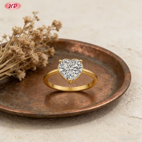 Stunning CZ Ring Factory Direct | 18K Gold Plated Brass AAA CZ