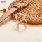 Artisan CZ Ring Export Manufacturer | 18K Gold Plated Brass with AAA Cubic Zirconia Ring