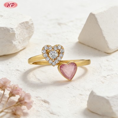 Luxurious CZ Ring Wholesale | Premium gold plating finish with premium cubic zirconia a...