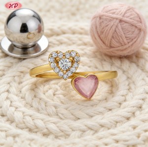 Luxurious CZ Ring Wholesale | 18K Gold Plated Brass AAA Cubic Zirconia Statement Ring