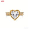 Exquisite CZ Ring Bulk Supplier | Premium gold plating finish with premium cubic zircon...