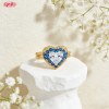 Timeless 18K Gold Plated CZ Ring Manufacturer | AAA Cubic Zirconia Ring for Wholesale