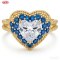 Timeless CZ Ring Export Manufacturer | Premium gold plating finish with premium cubic z...