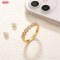 Trendy 18K Gold Plated Brass Cubic Zirconia Ring Manufacturer for Boutique Buyers