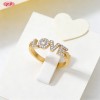 Eye-catching CZ Ring Wholesale | Premium gold plating finish with premium cubic zirconi...