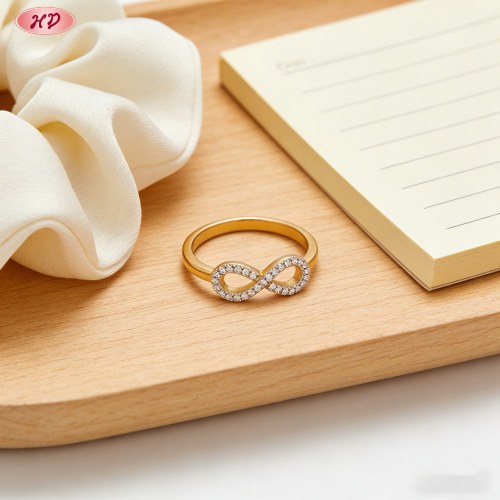 Sophisticated CZ Ring Factory Direct Supply | Premium gold plating finish with premium ...
