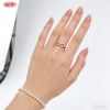 Sophisticated CZ Ring Factory Direct Supply | Premium gold plating finish with premium ...