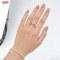 Sophisticated Cubic Zirconia Ring Wholesale | 18K Gold Plated Brass AAA CZ for Boutiques