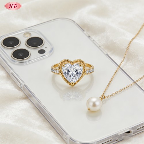 Stunning CZ Ring OEM Jewelry Factory | Premium gold plating finish with premium cubic z...
