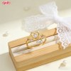 Bold CZ Ring Wholesale | Premium gold plating finish with premium cubic zirconia accent...