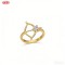 Modern Classic 18K Gold Plated Cubic Zirconia Ring Wholesale | OEM AAA CZ Jewelry