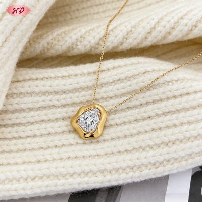 Trendy Pendant Necklace Factory Direct Supply | Premium gold plating finish with premiu...