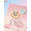 Dazzling CZ Ring Manufacturer | 18K Gold Plated AAA Cubic Zirconia Ring for Women