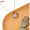 Eye-catching 18K Gold Plated Cubic Zirconia Necklace Bulk Supplier | Pendant Jewelry