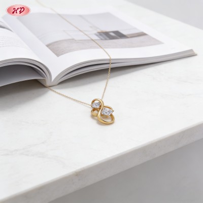 Chic Pendant Necklace Export Manufacturer | Premium gold plating finish with premium cu...