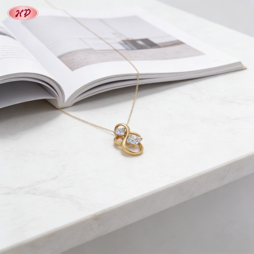 Chic Pendant Necklace Export Manufacturer | Premium gold plating finish with premium cu...