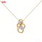 Chic 18K Gold Plated Cubic Zirconia Necklace Export Manufacturer | Pendant Jewelry
