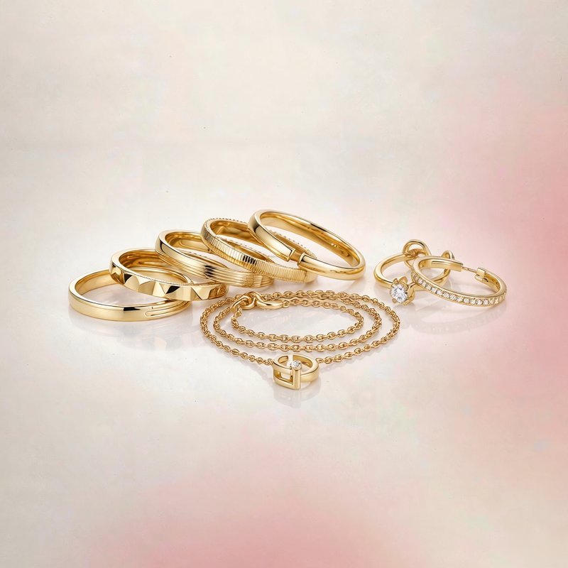 Can gold plated jewelry look as good as solid gold?