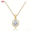 Delicate 18K Gold Plated Cubic Zirconia Necklace Manufacturer | Minimalist Layering Jewelry