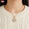Delicate 18K Gold Plated Cubic Zirconia Necklace Manufacturer | Minimalist Layering Jewelry