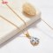 18K Gold Plated Cubic Zirconia Necklace Wholesale | AAA Pendant Jewelry Supplier for Retail