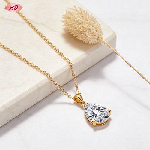 Stunning Pendant Necklace Factory Direct Supply | Premium gold plating finish with prem...