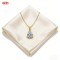 18K Gold Plated Cubic Zirconia Necklace Wholesale | AAA Pendant Jewelry Supplier for Retail
