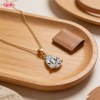 18K Gold Plated Cubic Zirconia Necklace Wholesale | AAA Pendant Jewelry Supplier for Retail