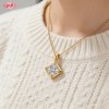 Refined Pendant Necklace OEM Jewelry Factory | Premium gold plating finish with premium...