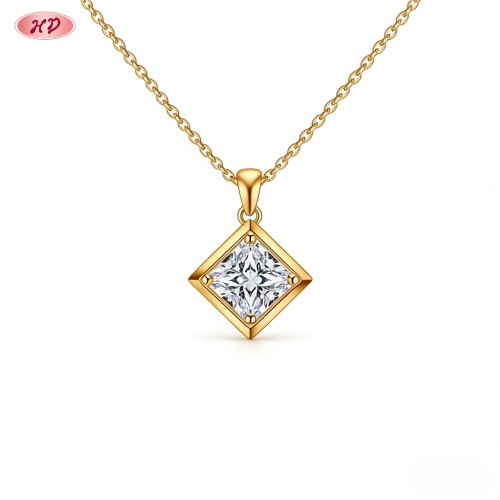 Refined Pendant Necklace OEM Jewelry Factory | Premium gold plating finish with premium...