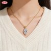 Dazzling Pendant Necklace Manufacturer | Premium gold plating finish with premium cubic...