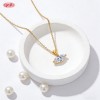 Modern Classic Pendant Necklace Factory Direct Supply | Premium gold plating finish wit...