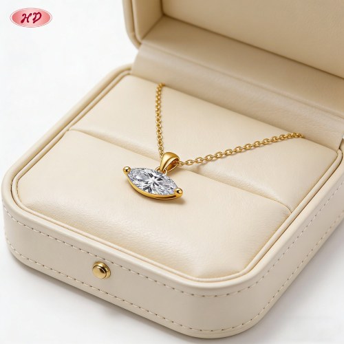 Modern Classic Pendant Necklace Factory Direct Supply | Premium gold plating finish wit...