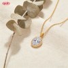 Exquisite Pendant Necklace Bulk Supplier | Premium gold plating finish with premium cub...