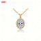 Exquisite 18K Gold Plated Cubic Zirconia Necklace Bulk Supplier | AAA CZ Pendant Jewelry