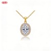 Exquisite Pendant Necklace Bulk Supplier | Premium gold plating finish with premium cub...