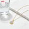 Timeless 18K Gold Plated Cubic Zirconia Necklace Export Manufacturer | AAA CZ Pendant