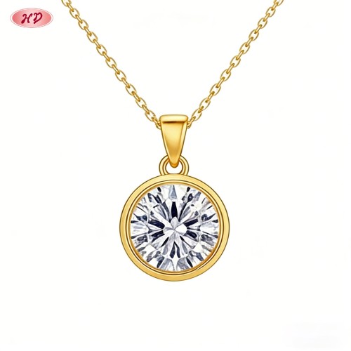 Timeless Pendant Necklace Export Manufacturer | Premium gold plating finish with premiu...