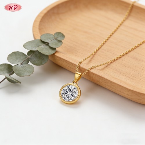 Timeless Pendant Necklace Export Manufacturer | Premium gold plating finish with premiu...