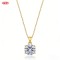 Trendy 18K Gold Plated Cubic Zirconia Necklace Pendant OEM Jewelry Factory | AAA CZ