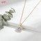 Trendy 18K Gold Plated Cubic Zirconia Necklace Pendant OEM Jewelry Factory | AAA CZ